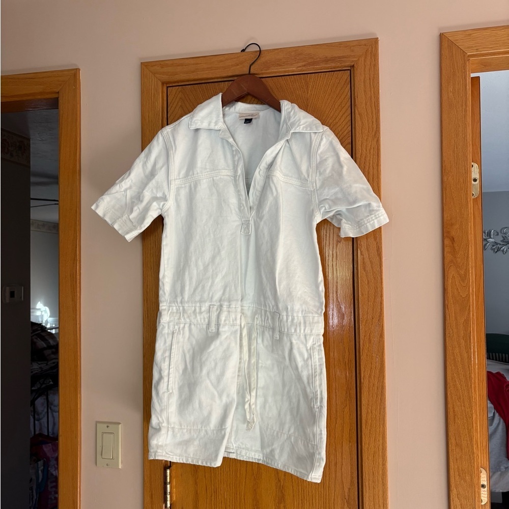 Universal Thread Denim White Mini Dress